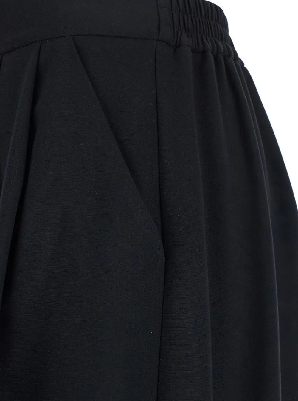 Plain Oversized Darted Pants