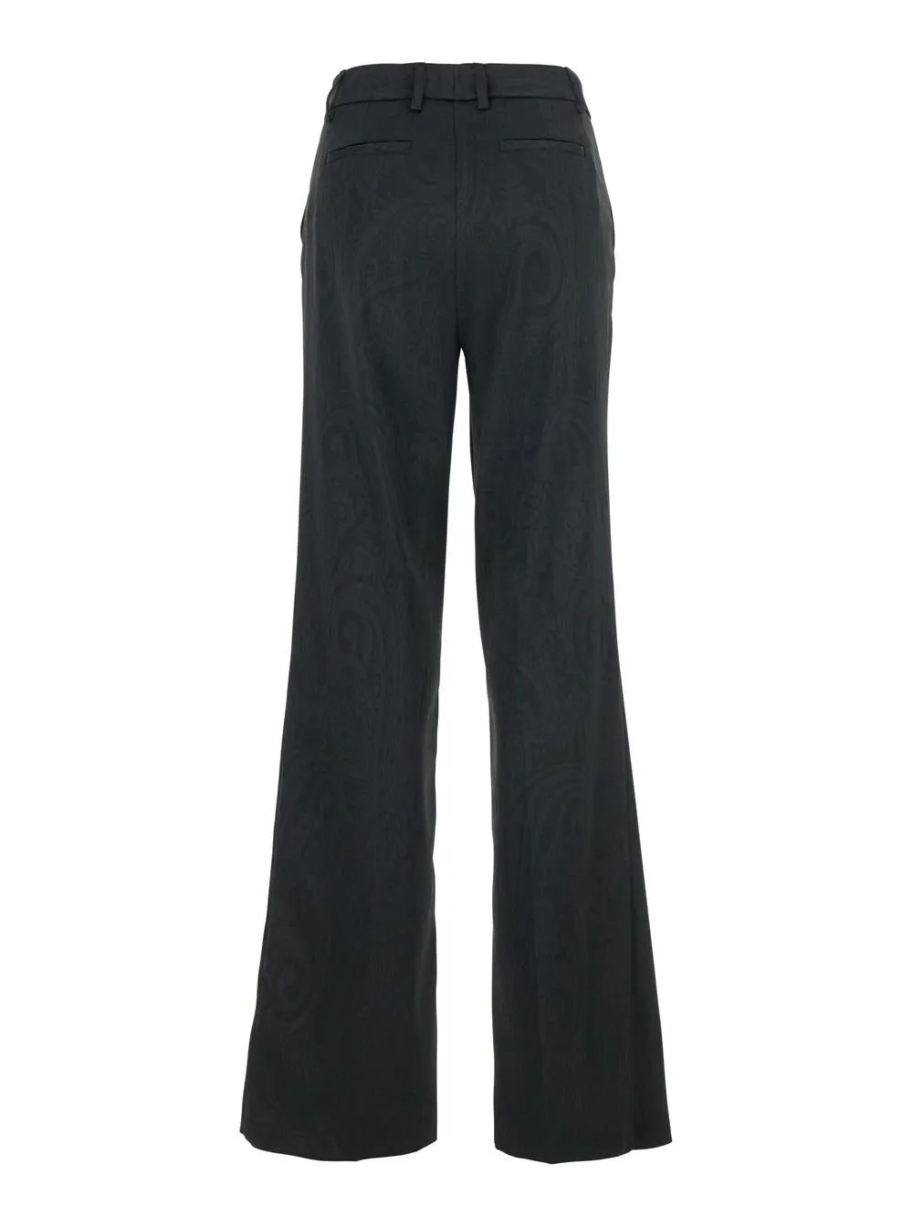 Plain Damask Effect Pants