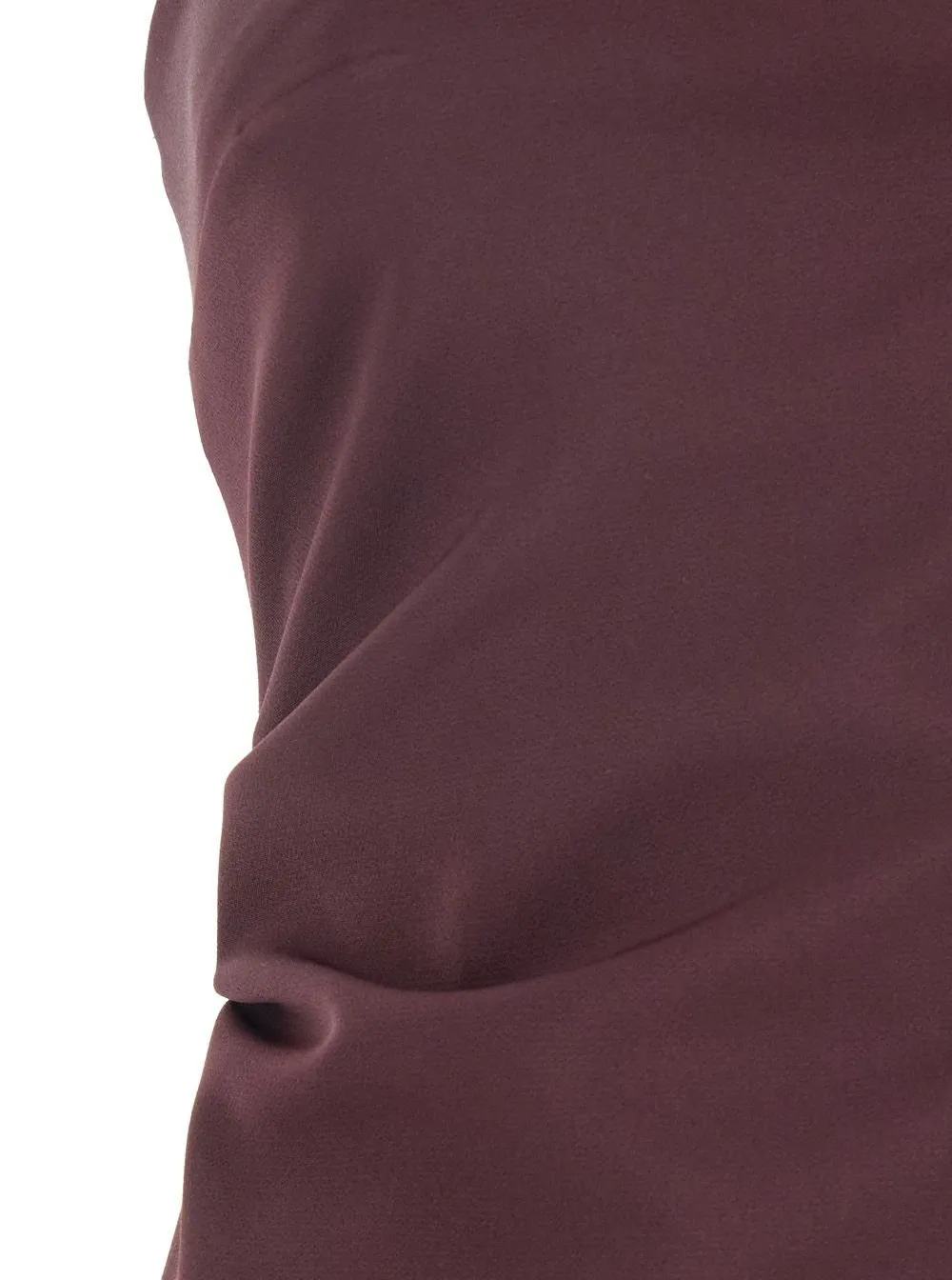 Plain Bustier Tech Fabric Dress