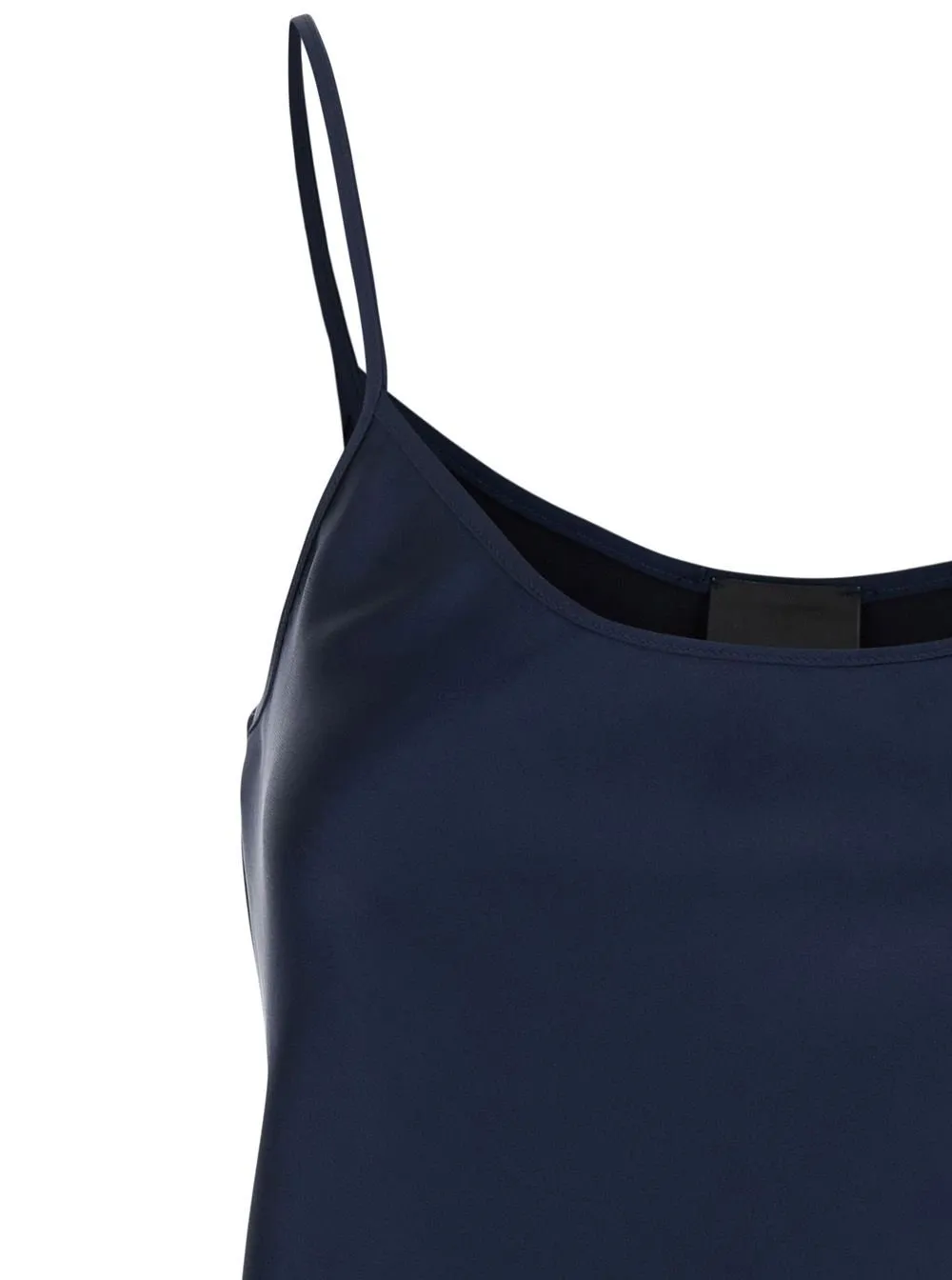 Plain Spaghetti Strap Satin Top