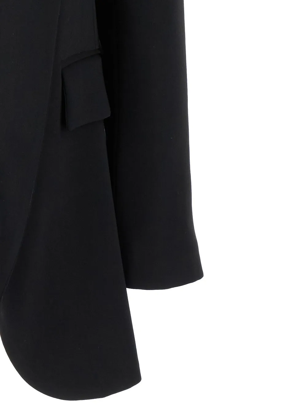 Plain Open Front Technical Jacket