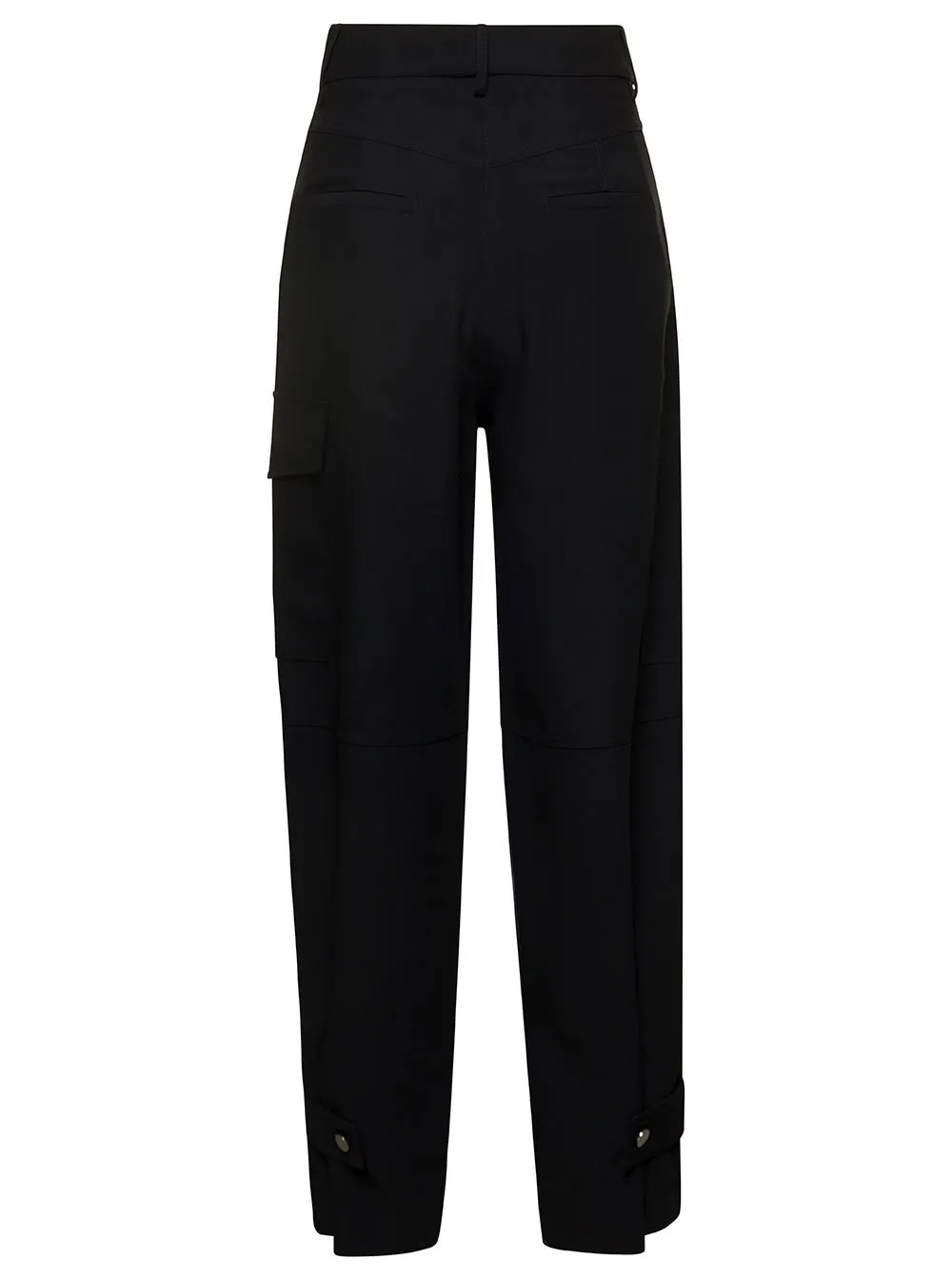 Plain Cargo Pants With Pockets