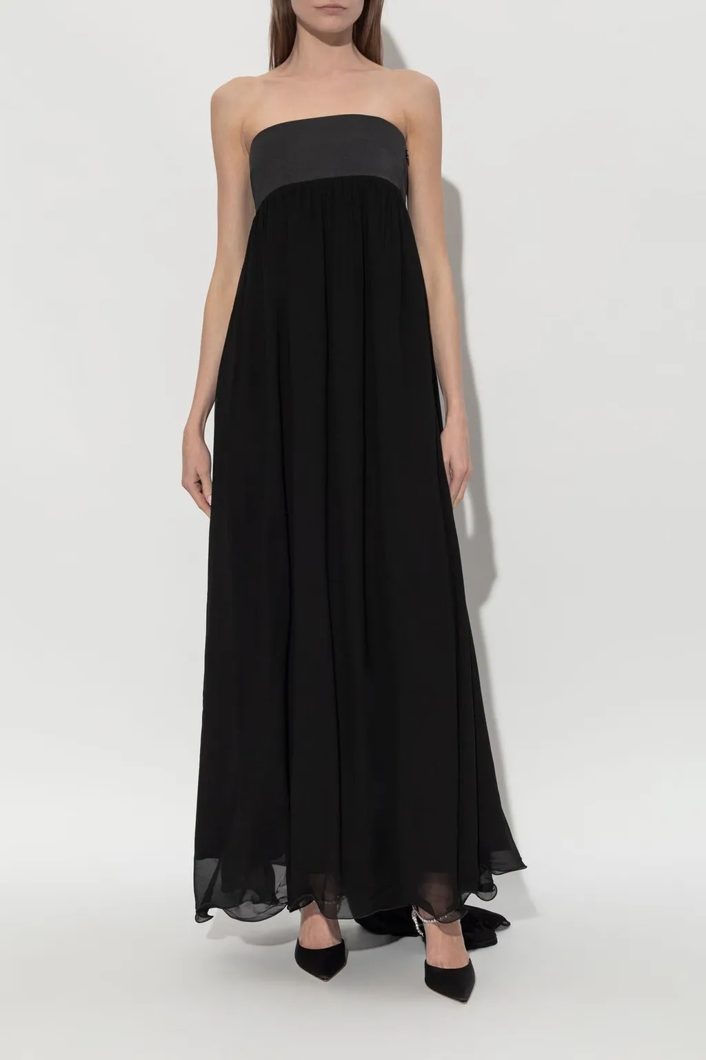 Posse Solene Strapless Maxi Dress