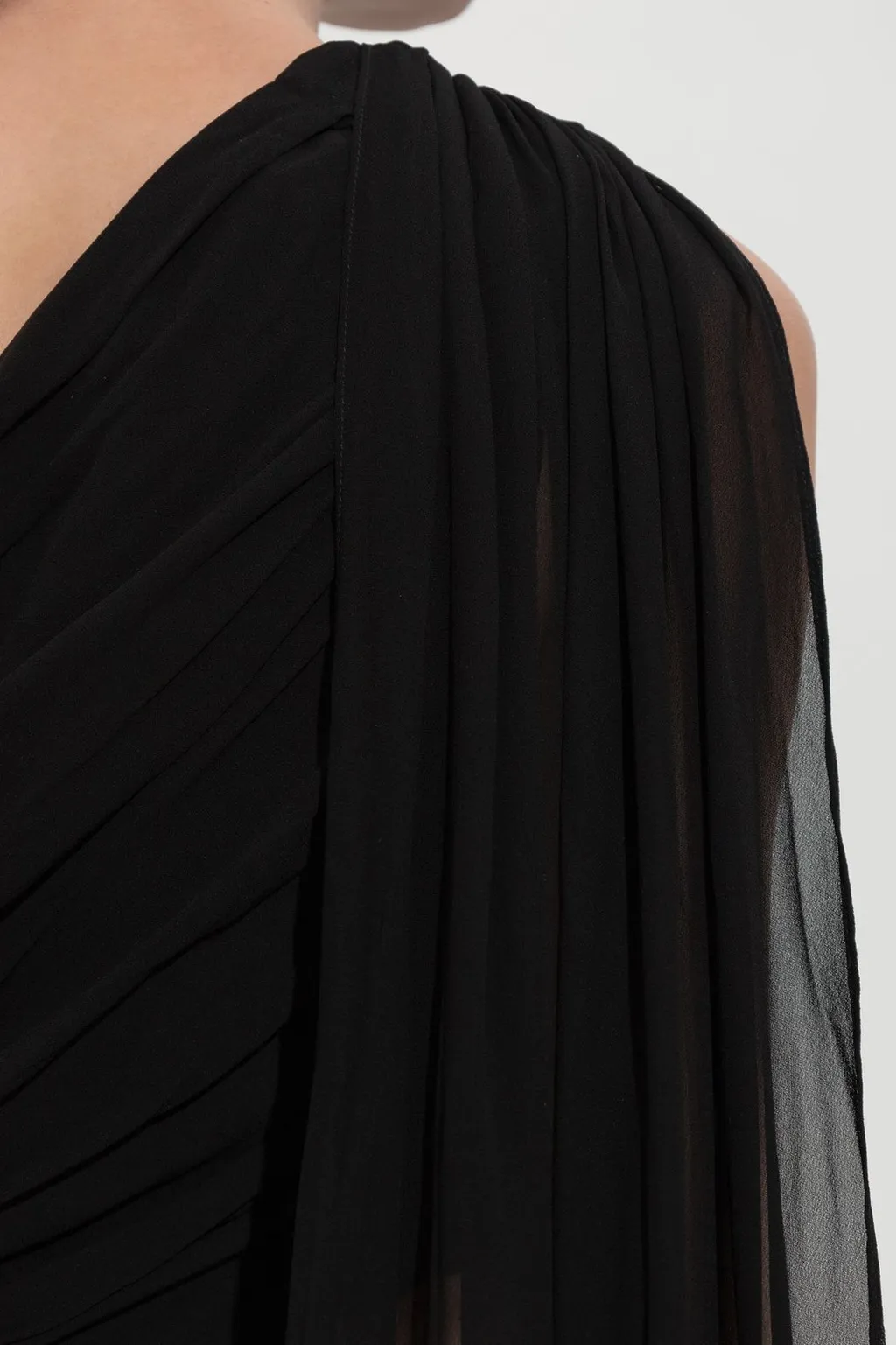Posse Solene Draped One-Shoulder Top