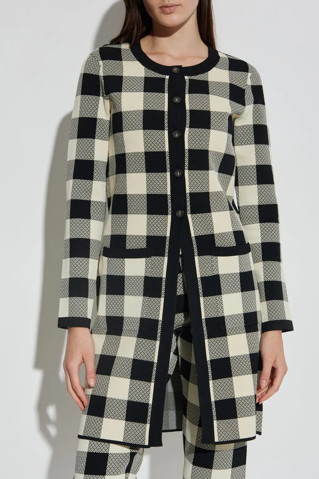 Posse Pippa Checkered Cardigan