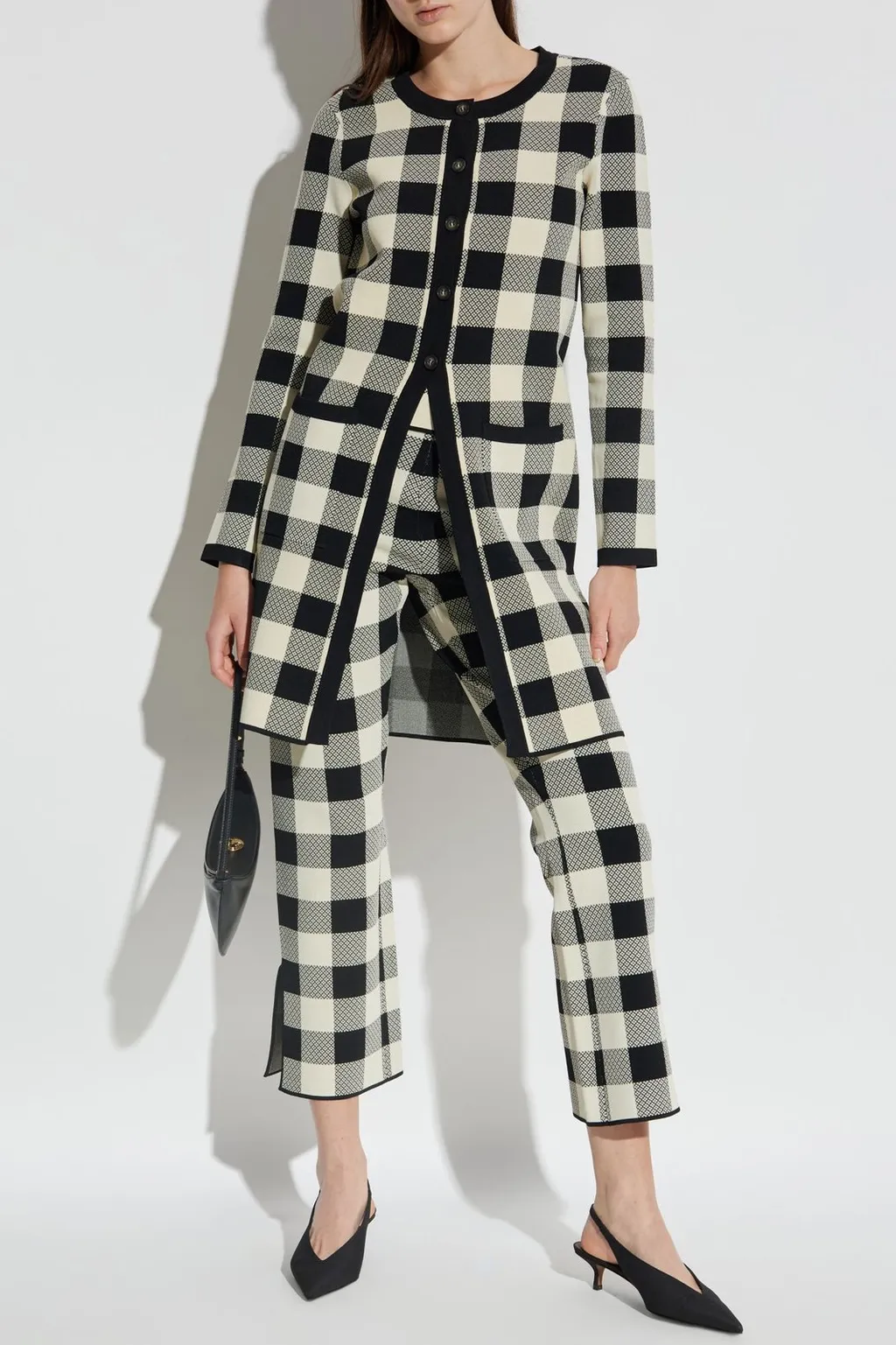 Posse Pippa Checkered Cardigan