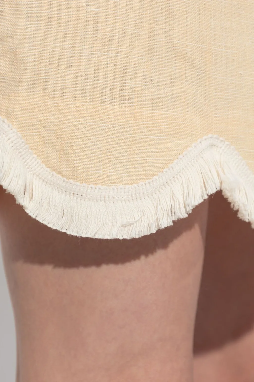 Posse Essie Scalloped Mini Skirt