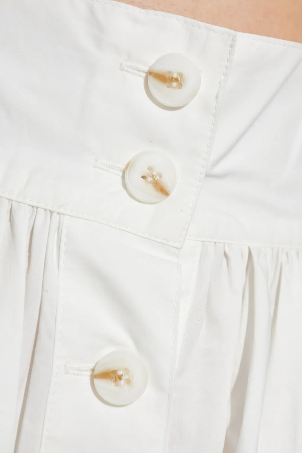 Posse Oscar Button-Front Skirt