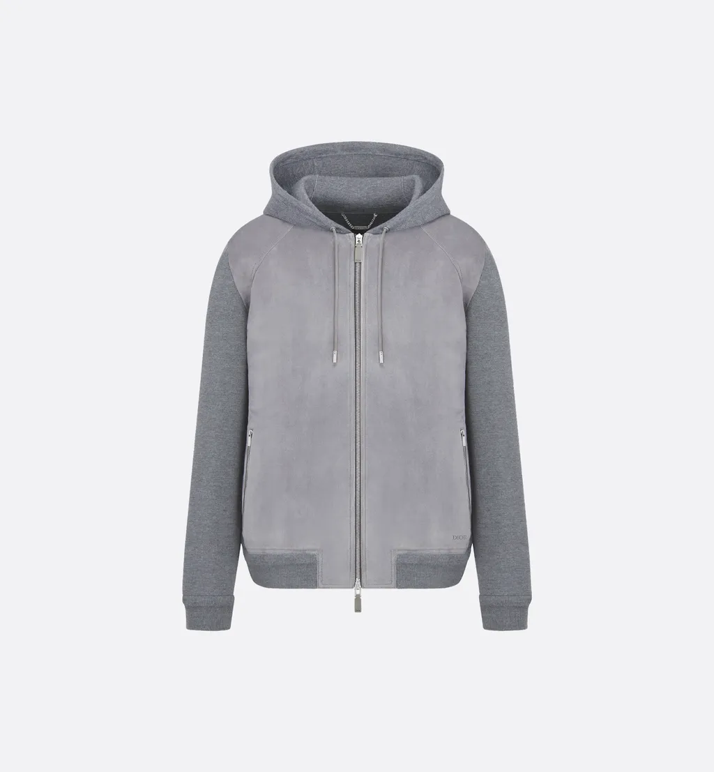 Dior Icons Zipped Hooded Sweatshirt