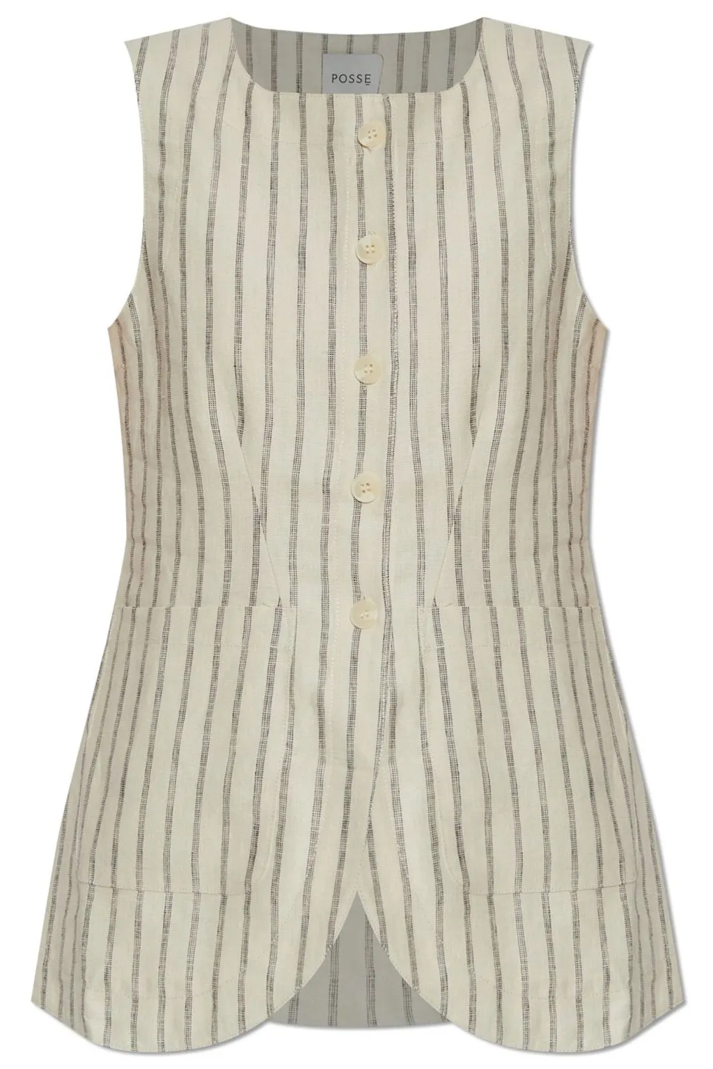 Posse Emma Pinstriped Vest