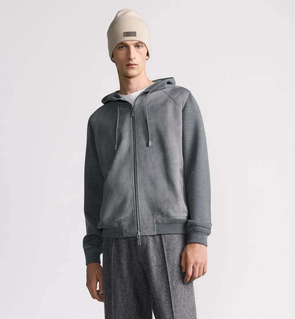 Dior Icons Zipped Hooded Sweatshirt