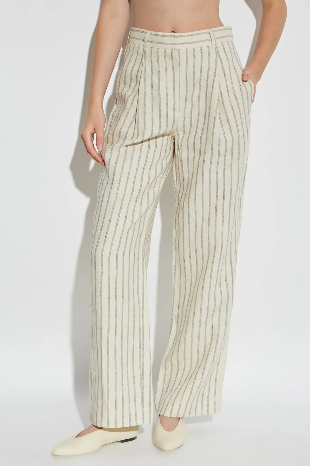 Posse Mackenzie Pinstriped Pants