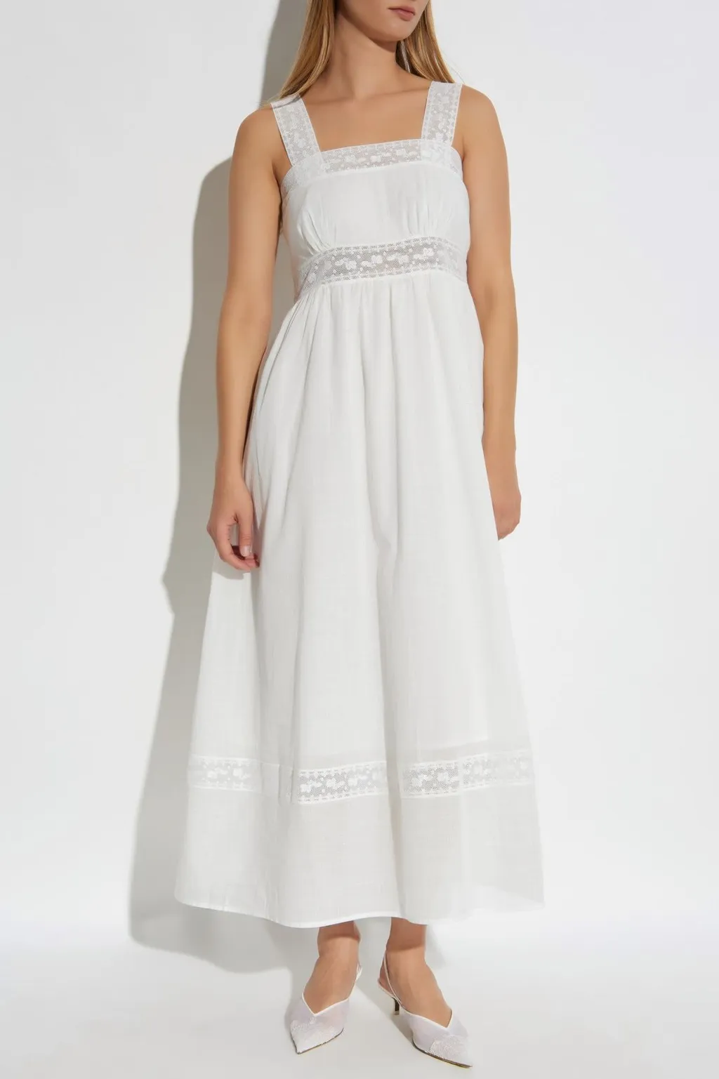 Posse Daphne Lace-Trimmed Dress