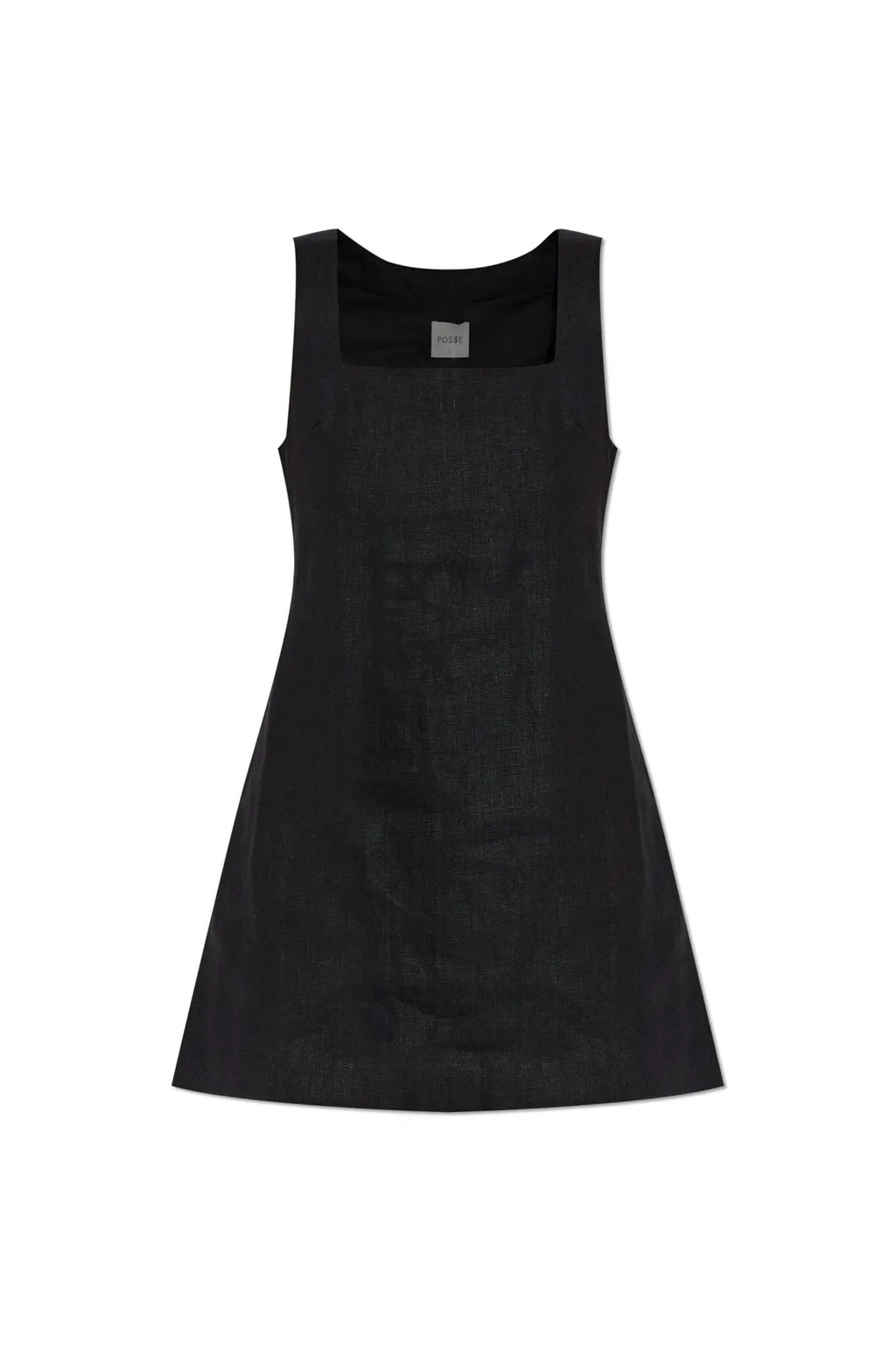 Posse Square-Neck Sleeveless Mini Dress