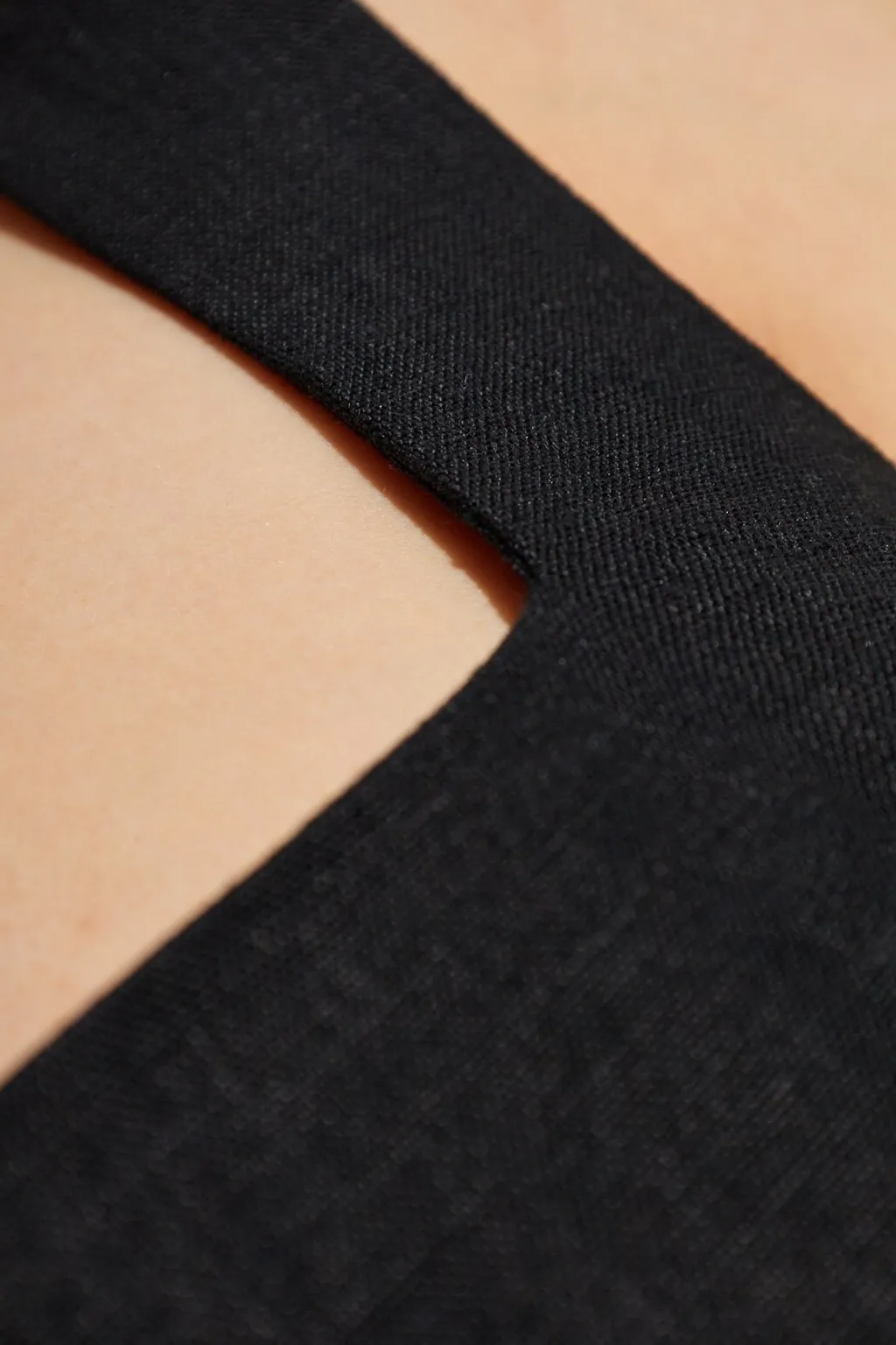 Posse Square-Neck Sleeveless Mini Dress