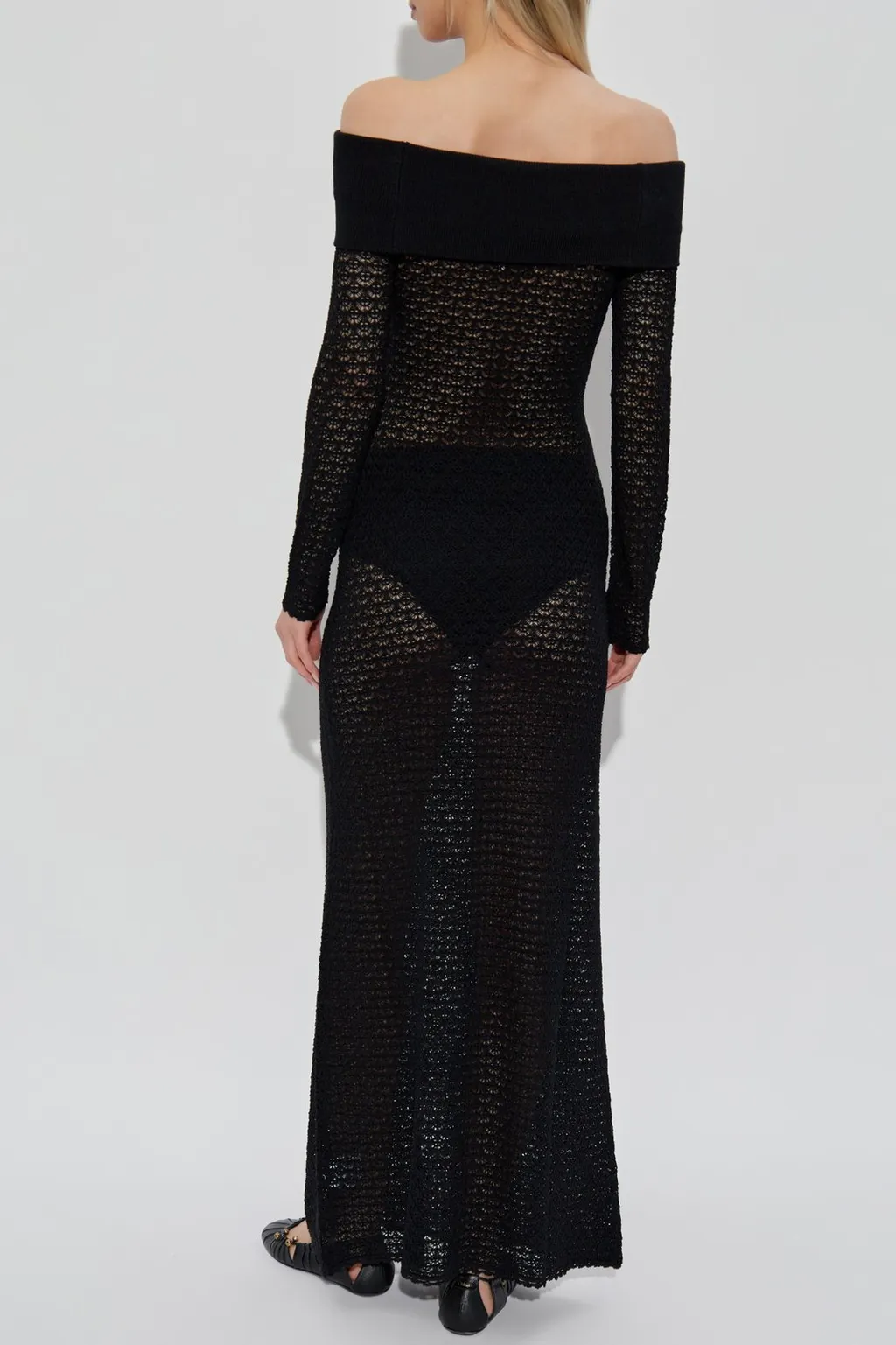 Posse Off-Shoulder Knit Maxi Dress