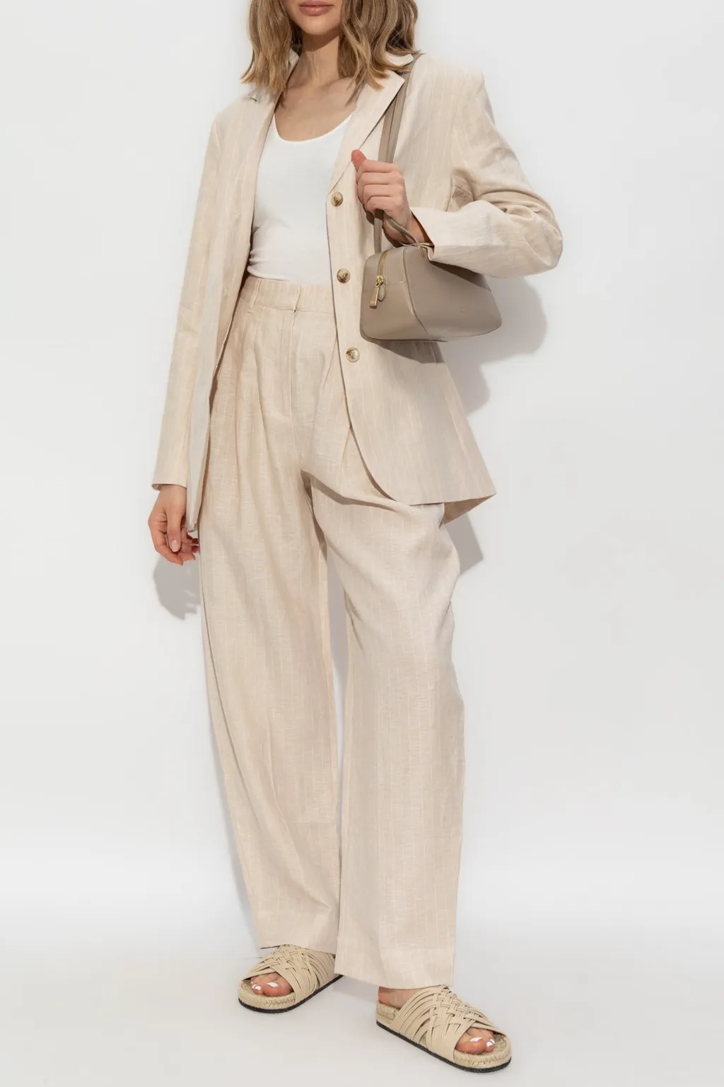 Posse Lucille Pinstripe Trousers