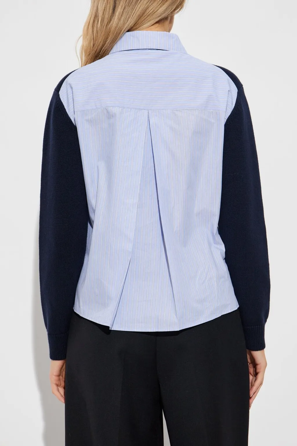 Ps Paul Smith Mixed Knitted Cardigan