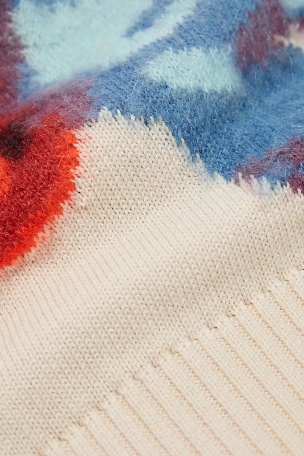 Ps Paul Smith Decorative Pattern Knitted Jumper