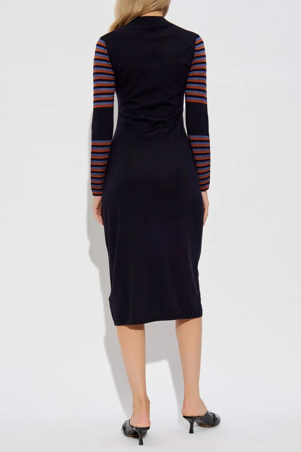 Ps Paul Smith Striped Knitted Dress