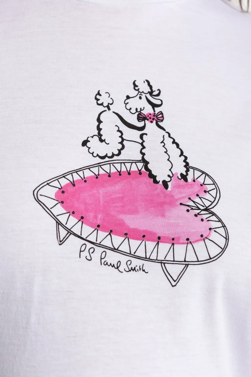 Ps Paul Smith Logo Printed Crewneck T-Shirt