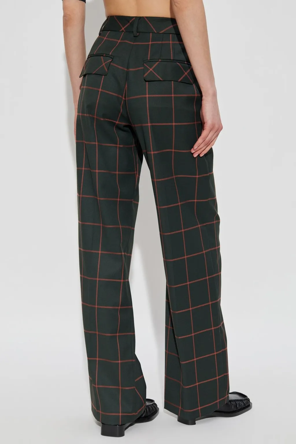 Ps Paul Smith Plaid Pattern Trousers