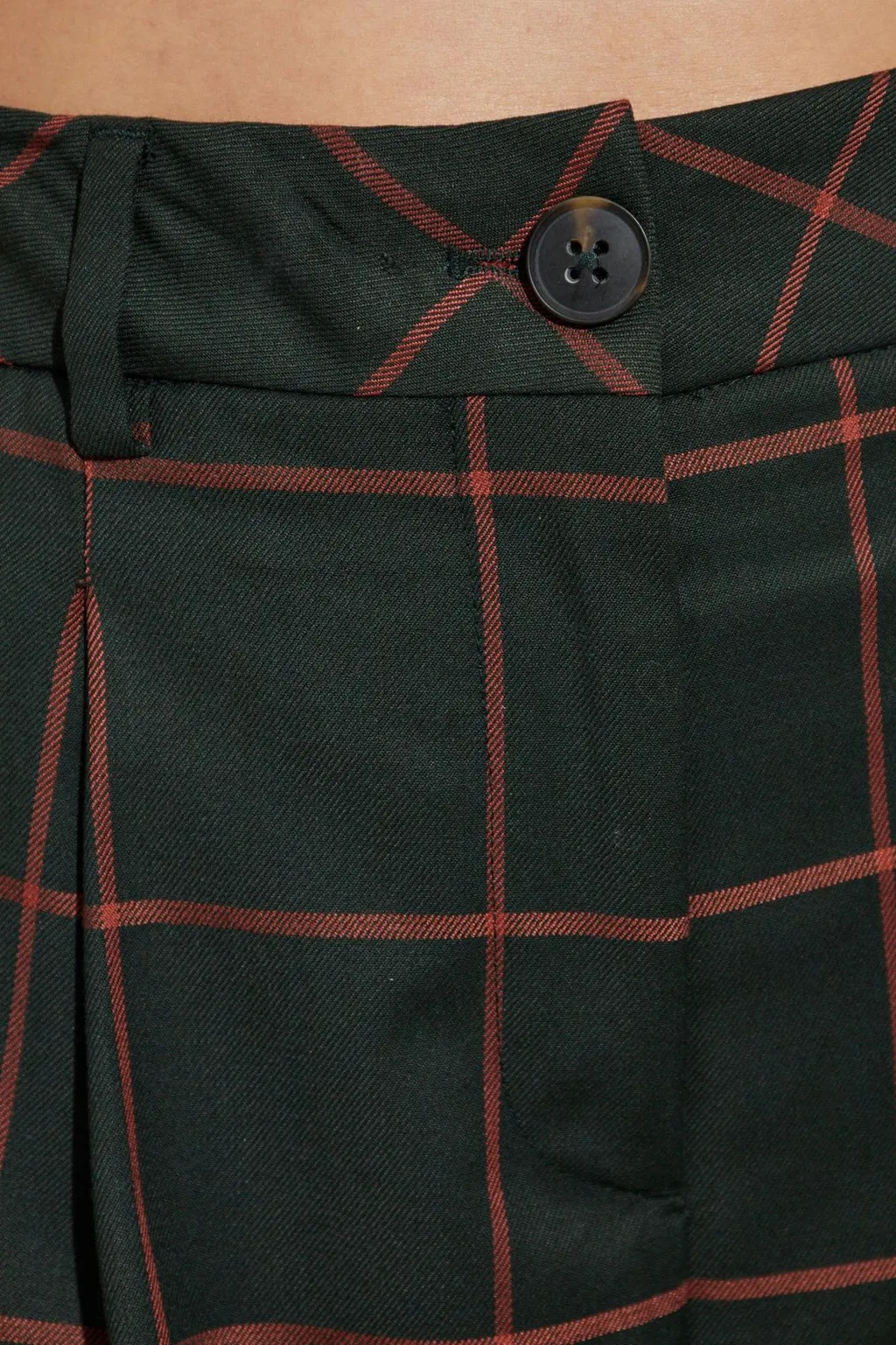 Ps Paul Smith Plaid Pattern Trousers