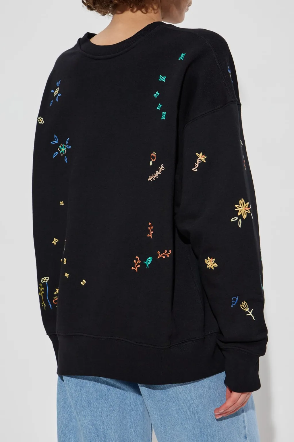 Ps Paul Smith Pattern-Embroidered Crewneck Sweatshirt