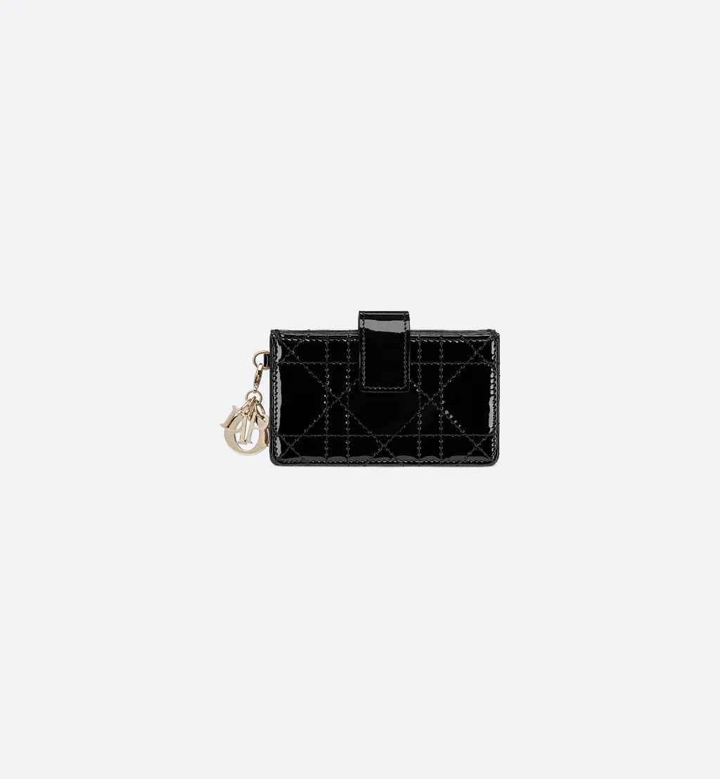 Lady Dior Jasmine Card Holder