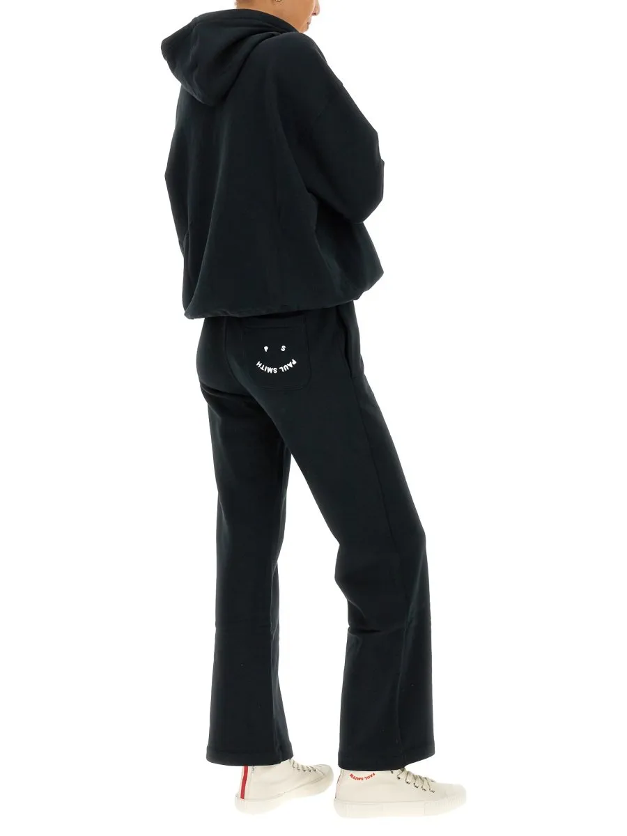 Ps Paul Smith Logo Print Drawstring Jogging Pants