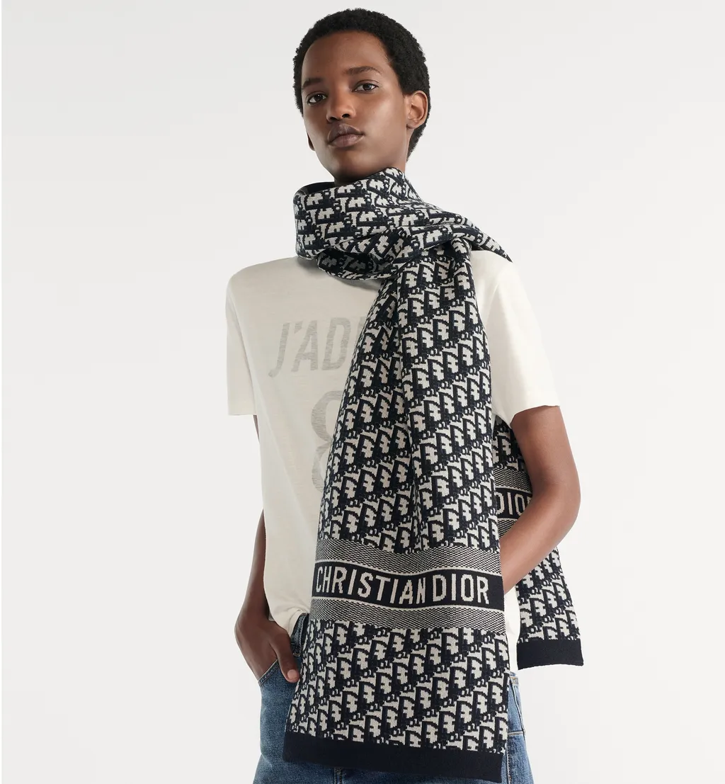 Dioralps Dior Oblique Scarf