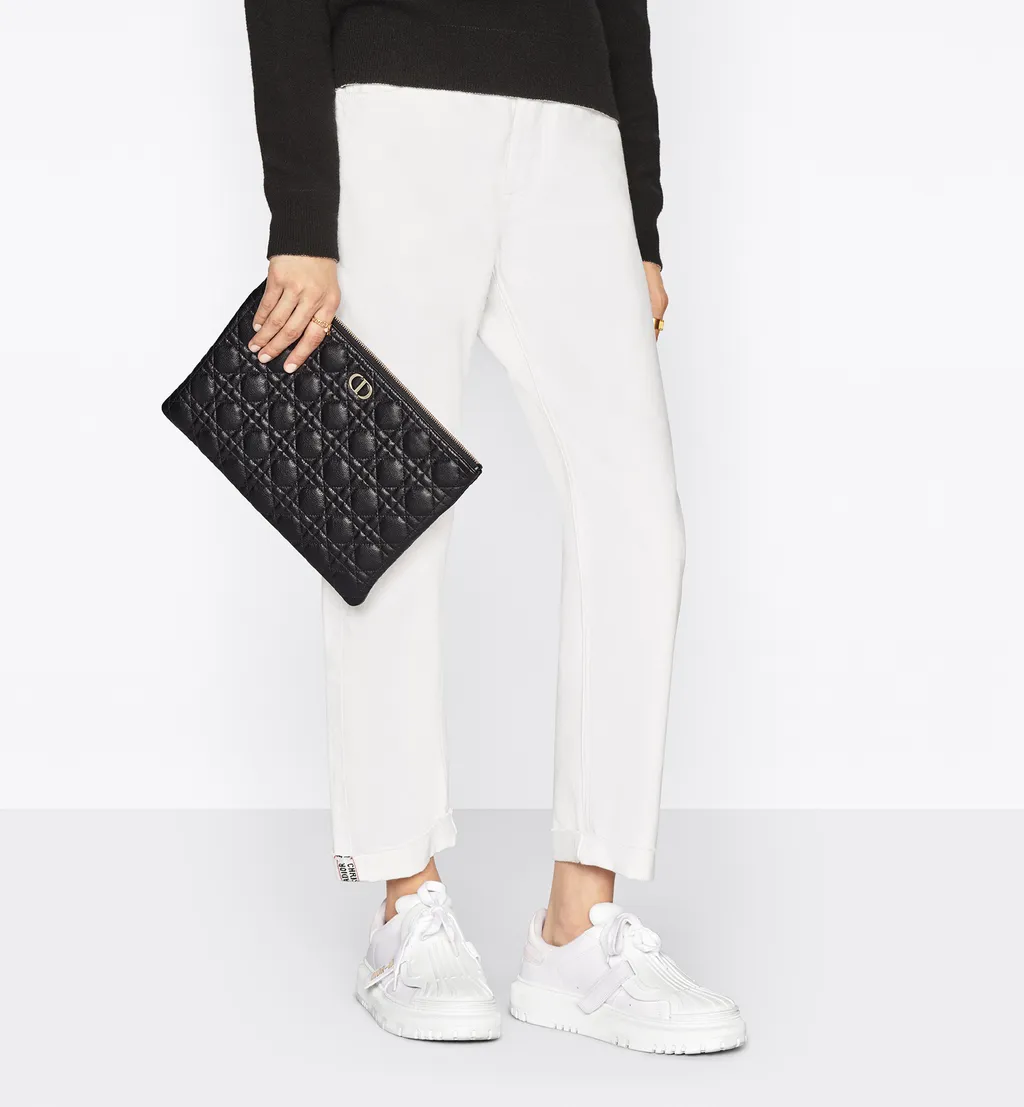Large Dior Caro Daily Pouch