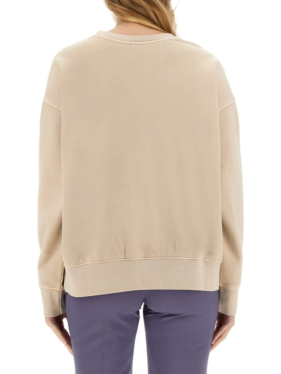 Ps Paul Smith Logo Embroidered Crewneck Sweatshirt