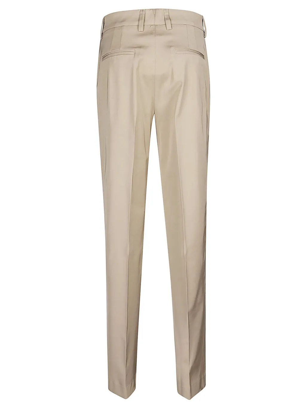Pt Torino Ambra Pressed Crease Slim-Fit Trousers