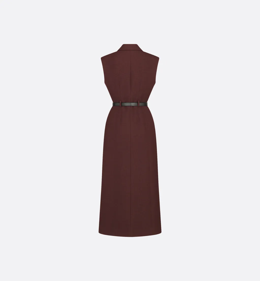 Mid-Length Belted Dress