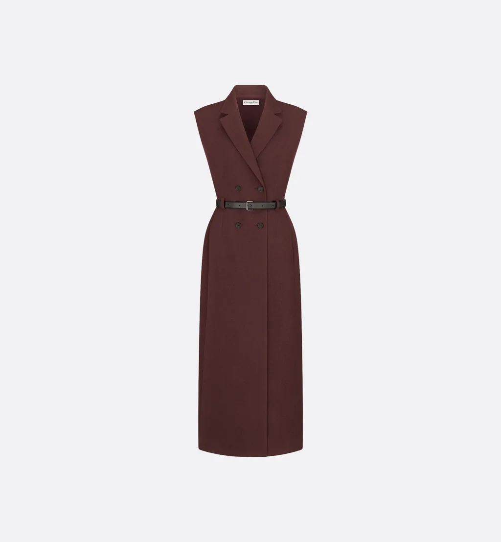 Mid-Length Belted Dress