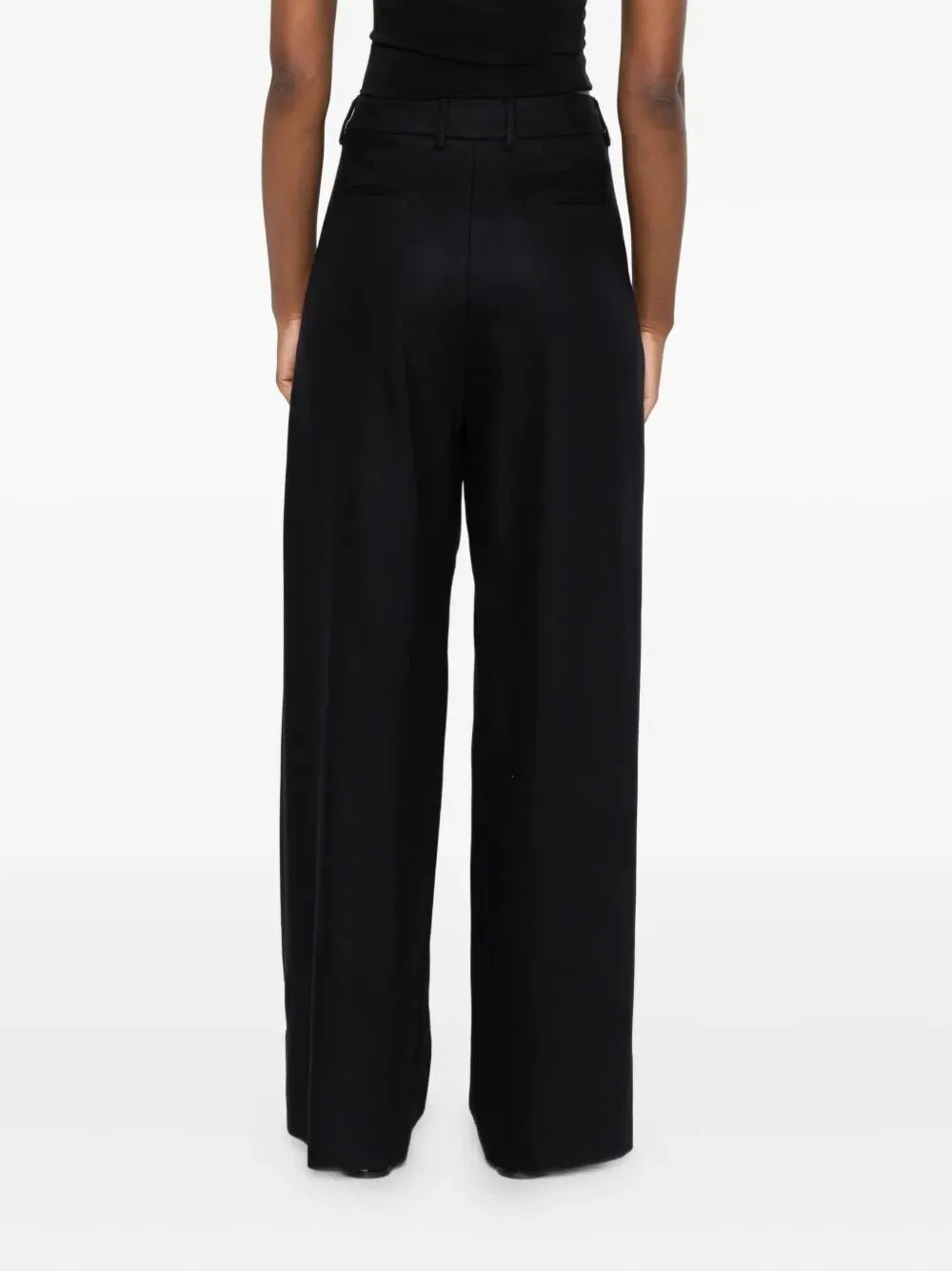 Pt Torino Frankie Wool Wide-Leg Pants