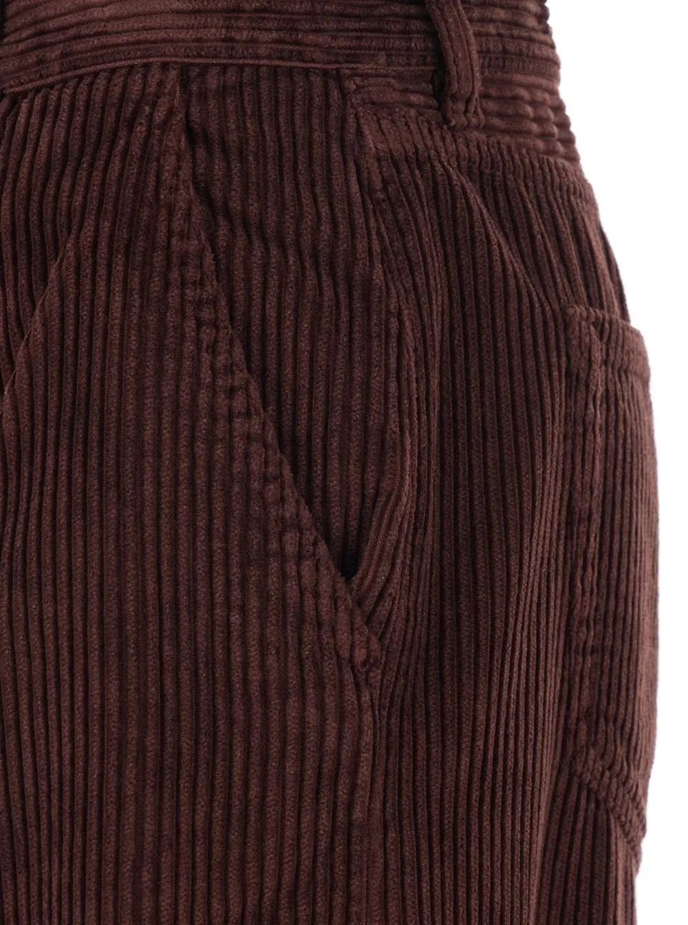 Pt Torino Corduroy Logo Patch Pants