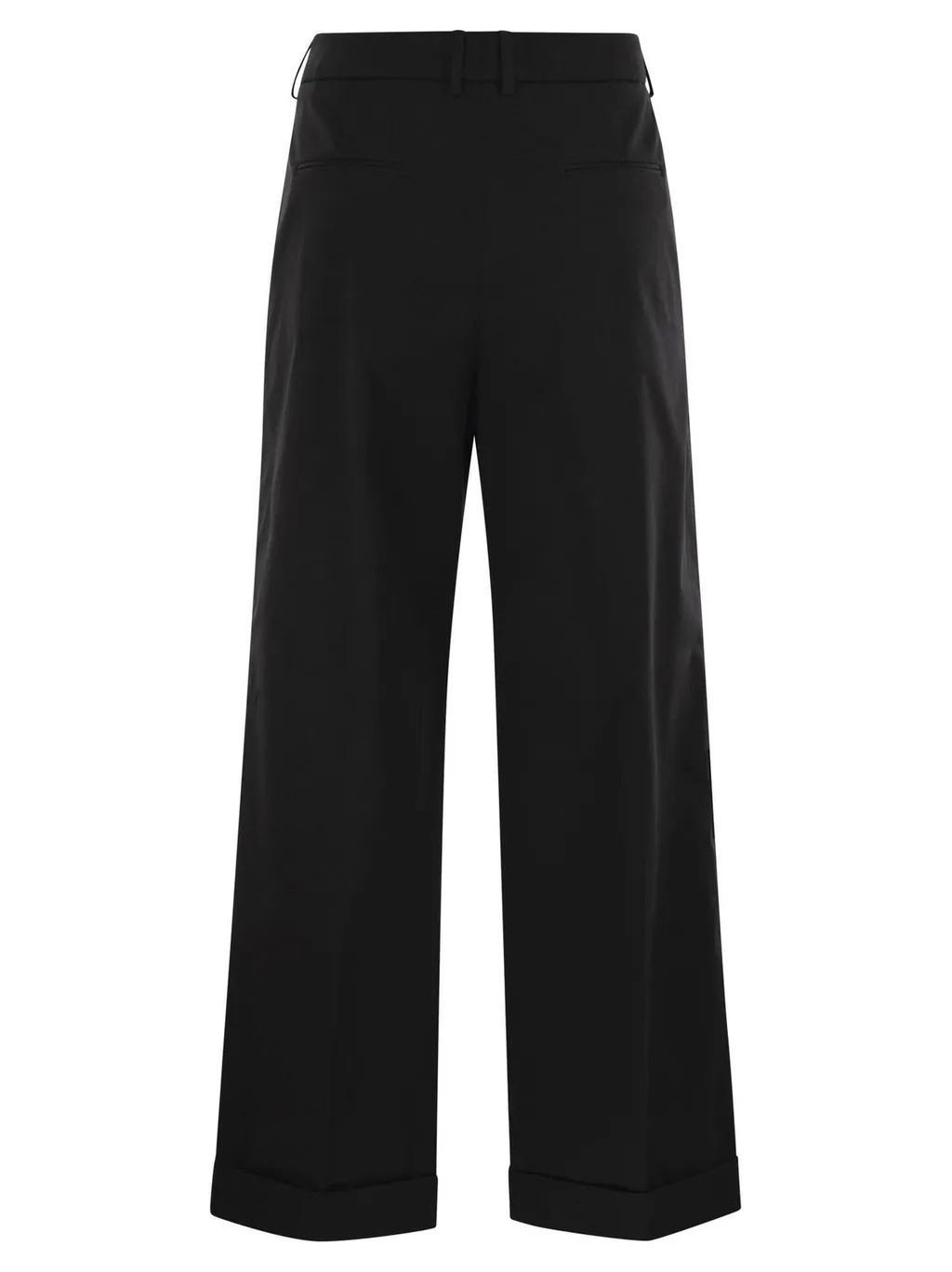 Pt Torino Cropped Wide-Leg Pants