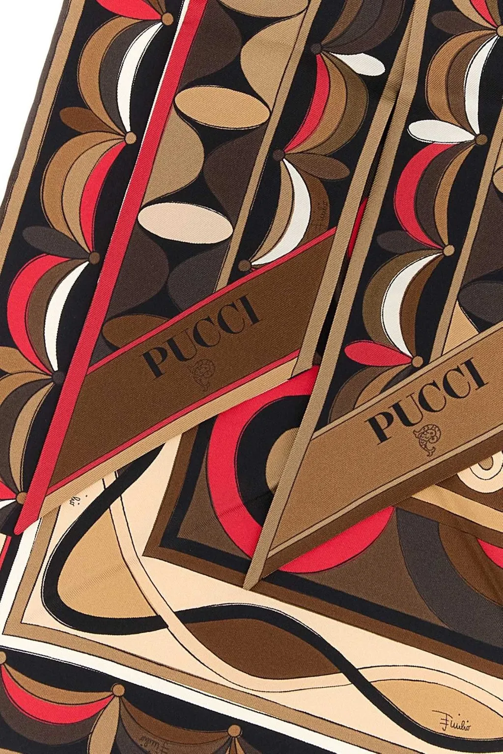 Pucci Printed Triangle Shaped Scarf
