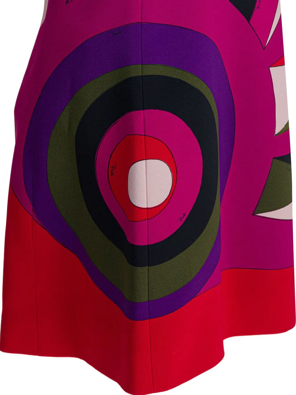 Pucci Hawaii Print A-Line Dress
