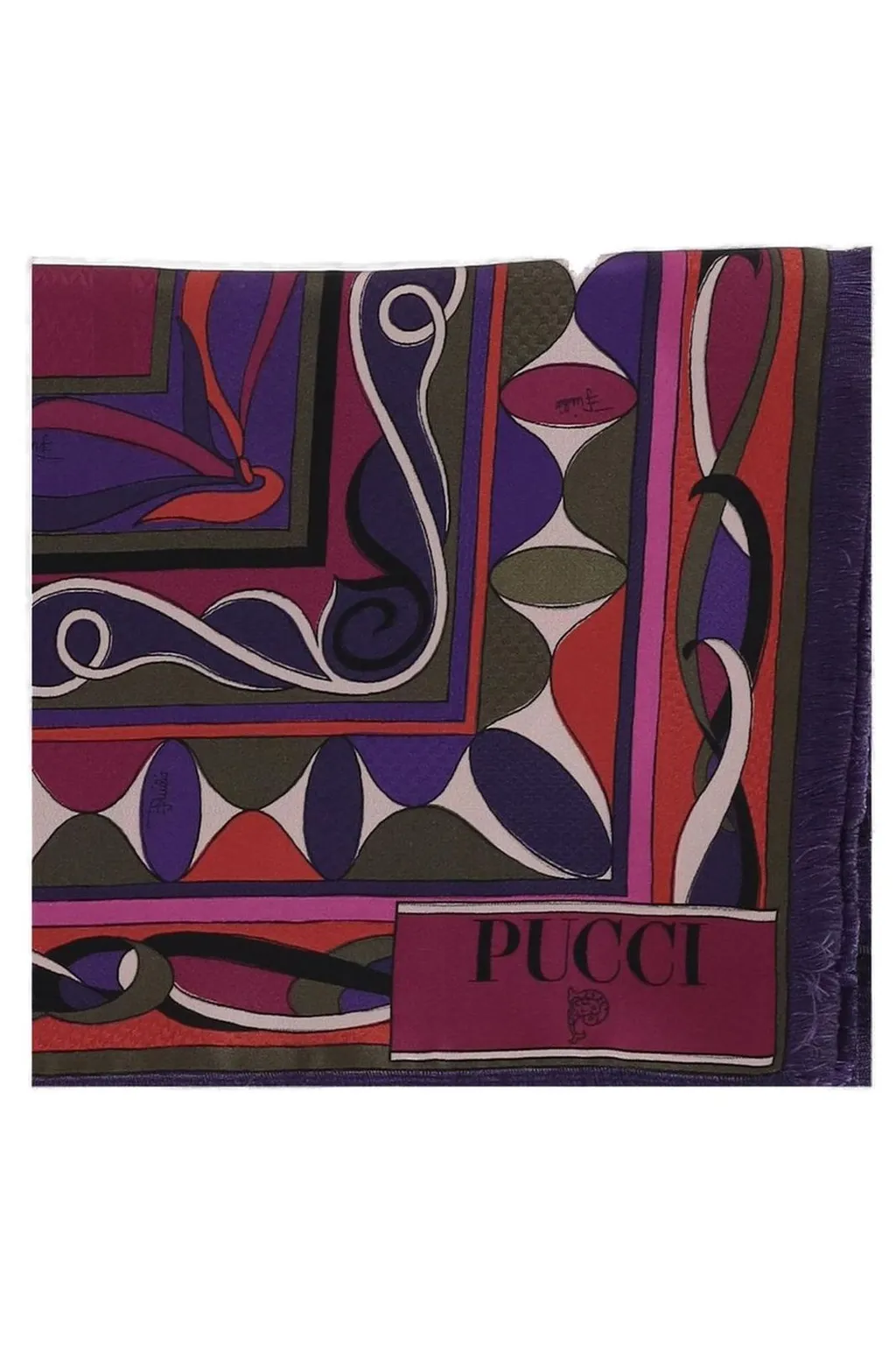 Pucci Mixed Prints Stole
