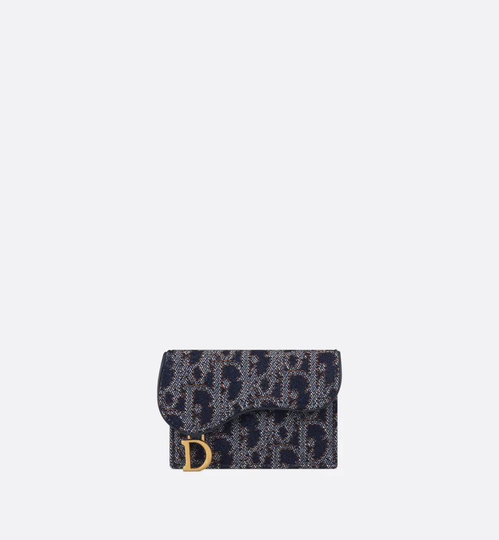 Saddle Bloom Card Holder