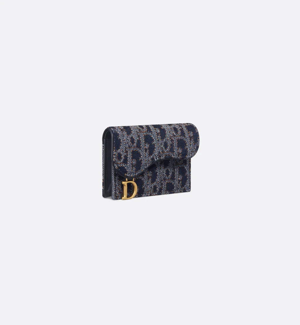 Saddle Bloom Card Holder