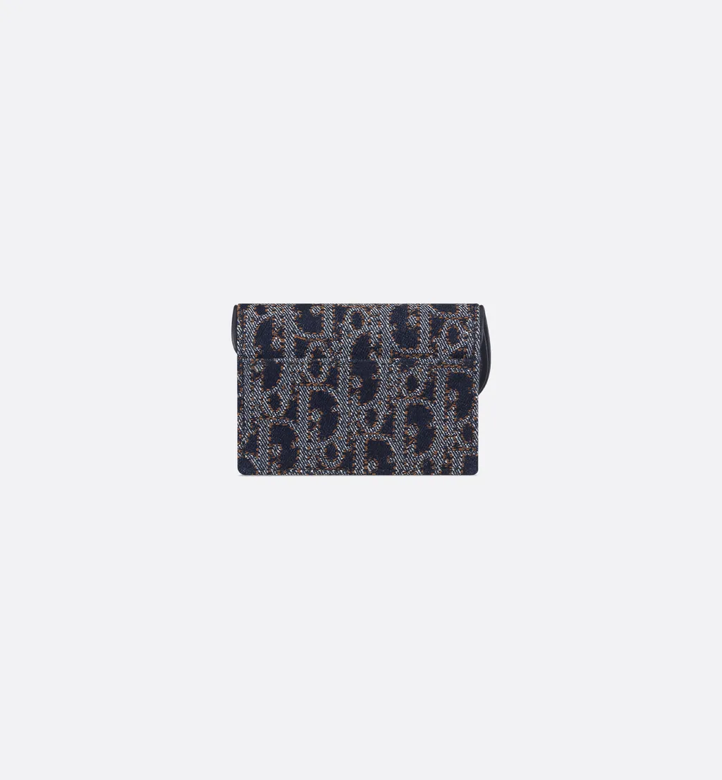 Saddle Bloom Card Holder