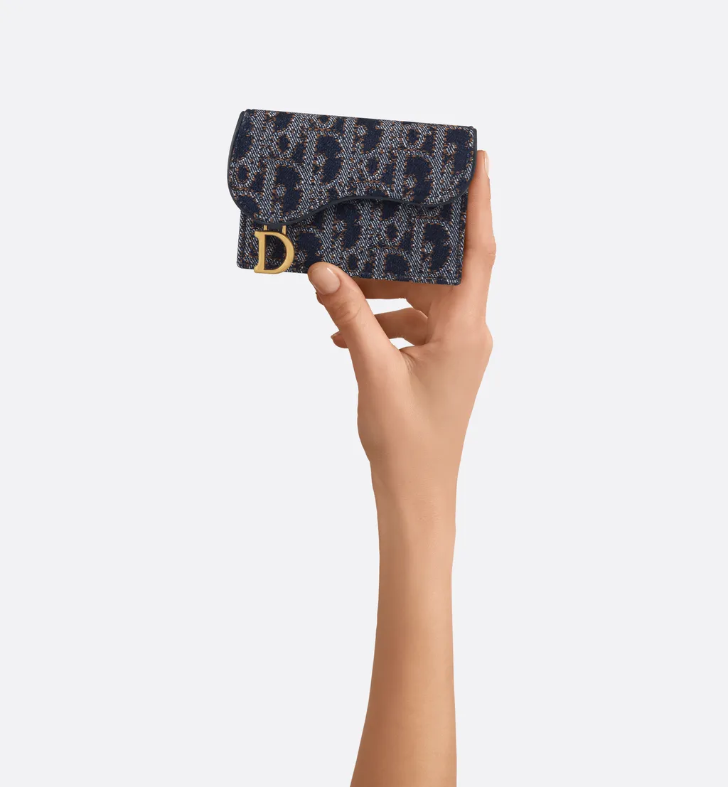 Saddle Bloom Card Holder