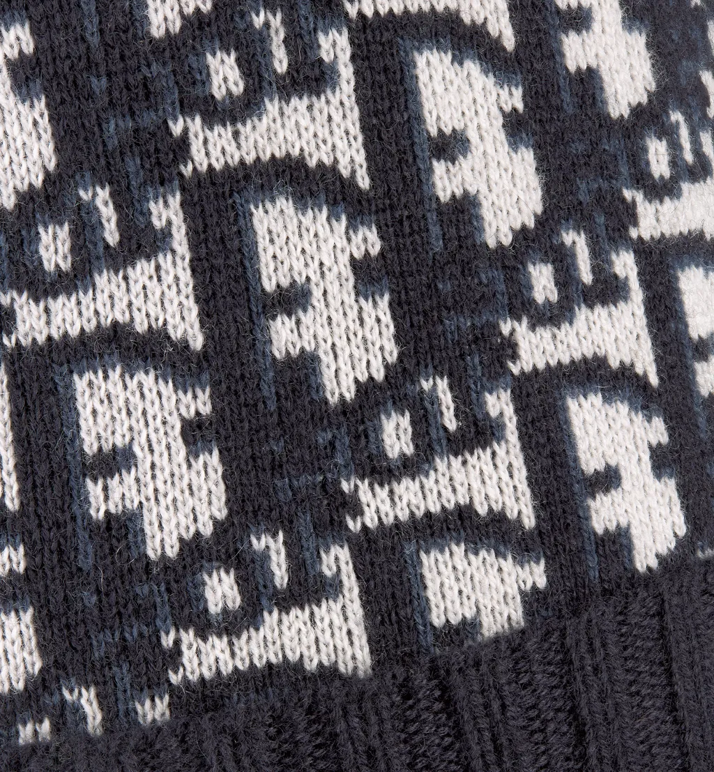 Dior Oblique Pompom Beanie