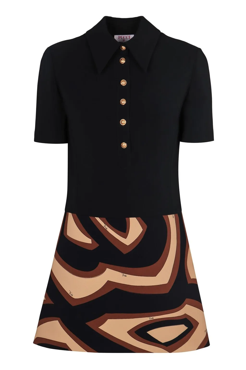 Pucci Labyrinth Printed Short Dress