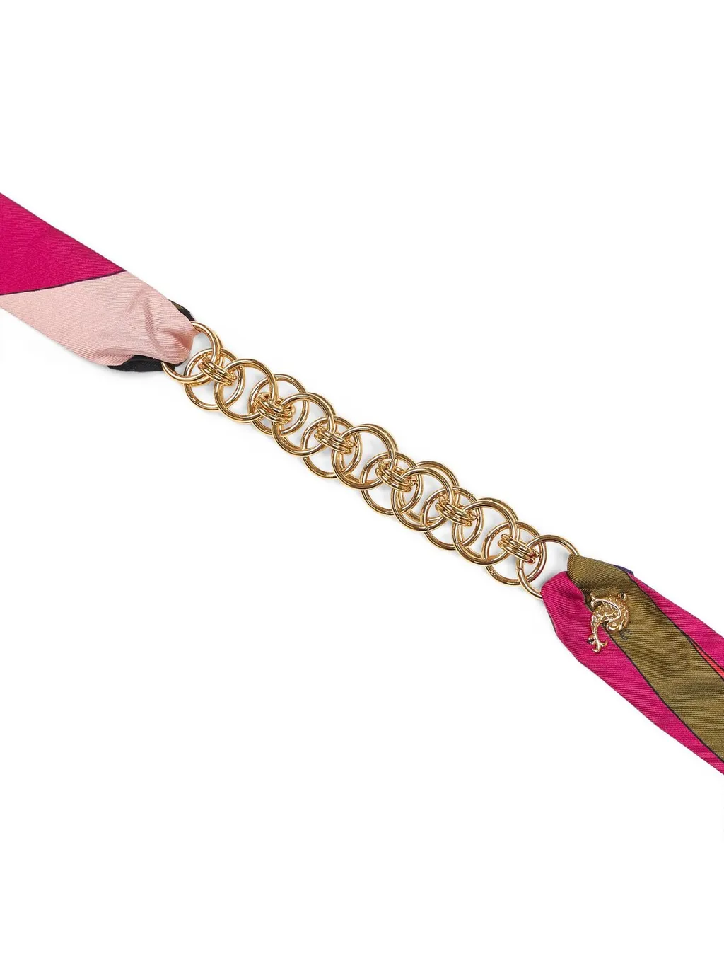 Pucci Bijoux Silk Chain Necklace
