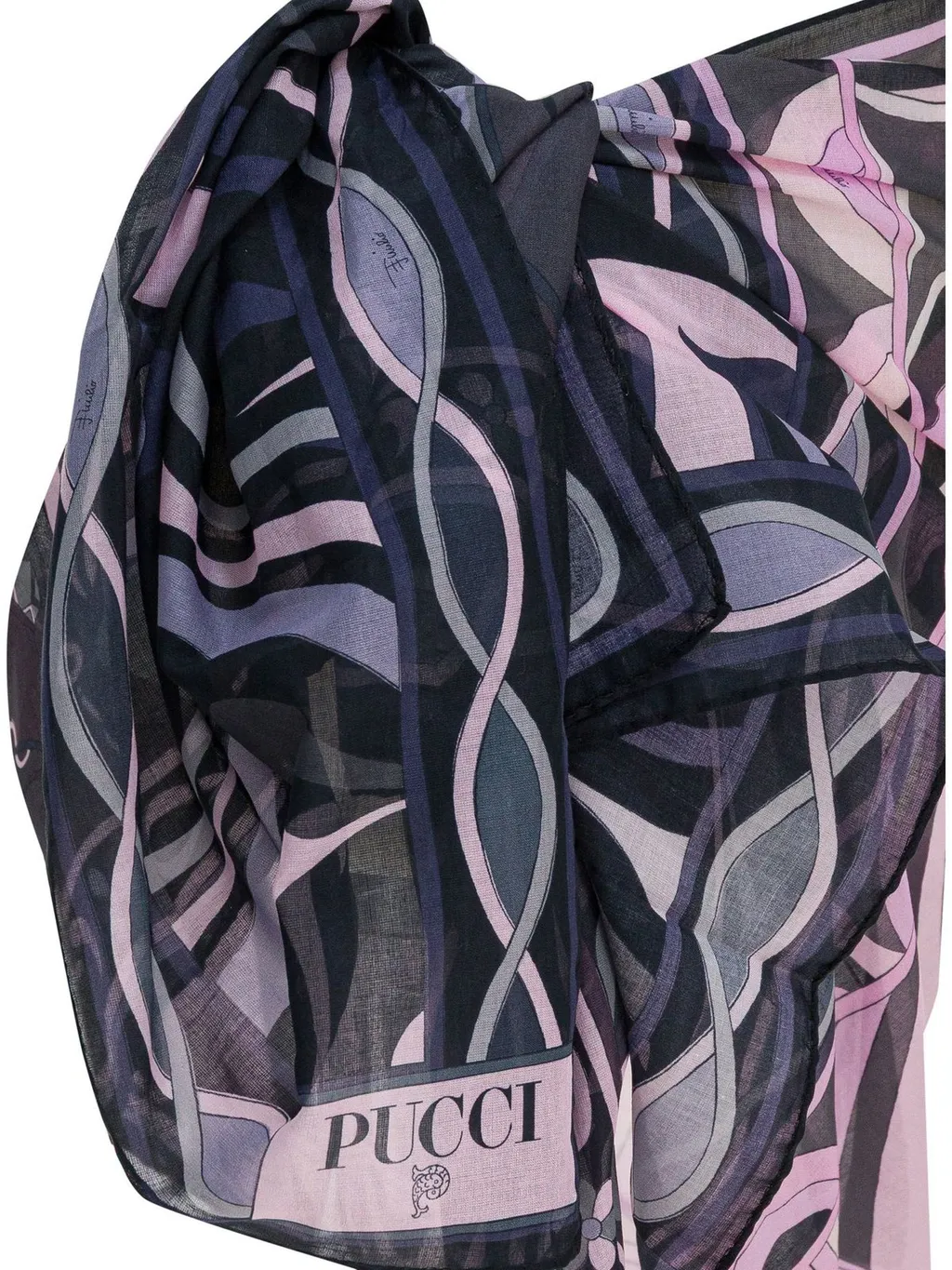 Pucci Iride Print Pareo Beachwear